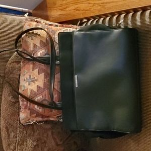 Vintage 90's Nine West briefcase "tote" bag